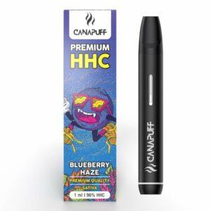 CanaPuff BLUEBERRY HAZE 96 % HHC - Penna da svapo monouso, 1 ml