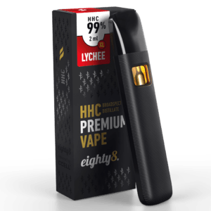 Eighty8 HHC Vape Litchi, 99% HHC, 2 ml