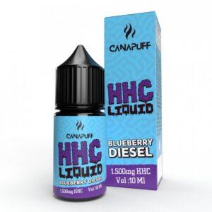CanaPuff HHC Liquido Mirtillo Diesel, 1500 mg, 10 ml